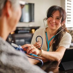 Diabetes & blood pressure consultation for patients